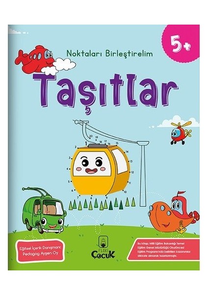 5 Yaş Noktaları Birleştirelim Okul Öncesi Eğitici Aktivite Seti (5 Kitap)