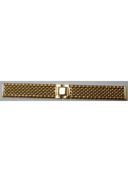 Sarı Altın Kaplama Saat Kordonu Metal Kordon 20MM Golda2