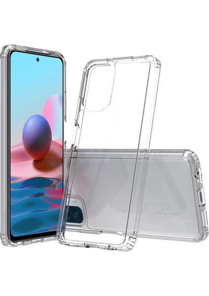 Xiaomi Redmi Için Not 10 Tpu + Akrilik Koruyucu Kılıf - Şeffaf (Yurt Dışından)