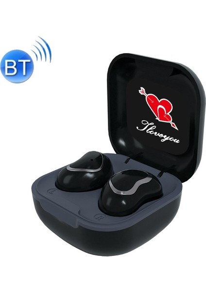 Tws-23 Kablosuz Kulak Içi Spor Bluetooth Oyun Kulaklığı-Siyah (Yurt Dışından)