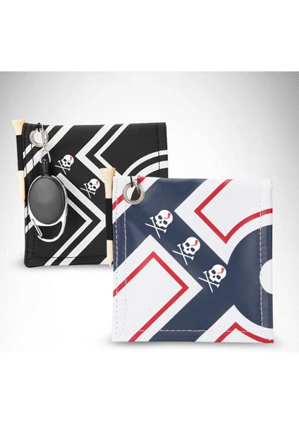 Yeniden Kullanılabilir Temizleme Aracı Silme Yıkama W / Tees Çanta Golf Topu Temizleyici Kılıfı Beyaz Mavi modelleri