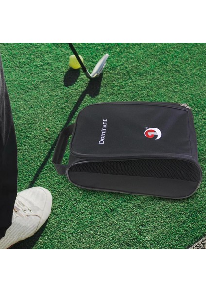 Havalandırma Ile Golf Ayakkabı Çanta Fermuarlı Seyahat Ayakkabı Çanta Siyah indirimleri