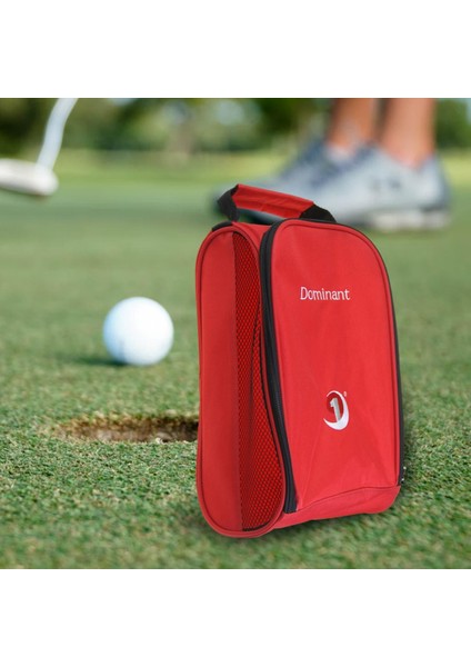 Havalandırma Ile Golf Ayakkabı Çanta Fermuarlı Seyahat Ayakkabı Çanta Kırmızı(Yurt Dışından) fırsatları