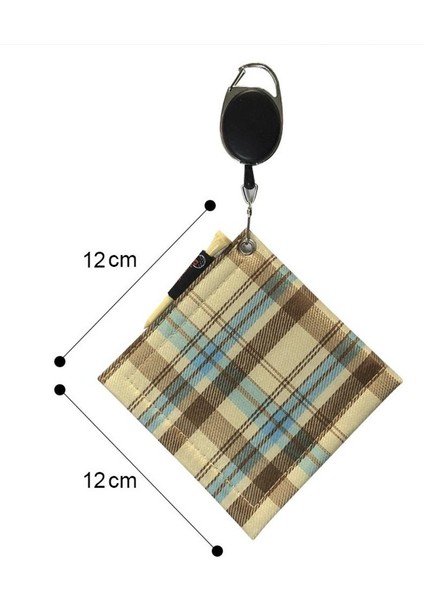 Polyester Golf Topu Kulübü Başkanı Temizleme Havlu Temizleyici El Havlusu Yürüyüş Yoga Siyah(Yurt Dışından) fiyatları