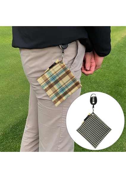 Polyester Golf Topu Kulübü Başkanı Temizleme Havlu Temizleyici El Havlusu Yürüyüş Yoga Siyah(Yurt Dışından) fırsatları