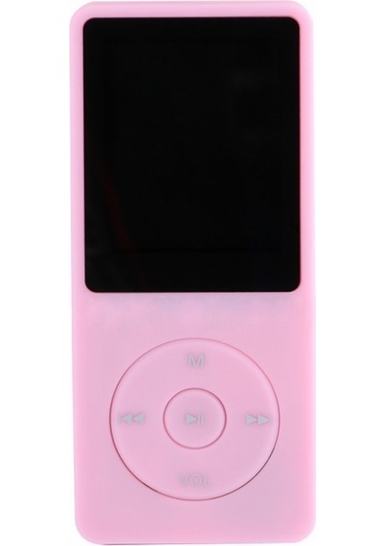 LCD Ekran Fm Radyo Video Oyunları Film Mp3 Mp4 Player, 8gb Pembe