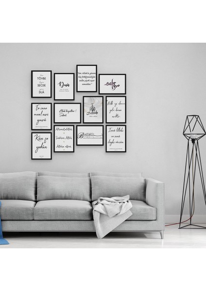 Dua 12 Parça Mdf Tablo