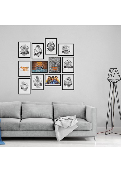 Kardeş Payı 12 Parça Mdf Tablo