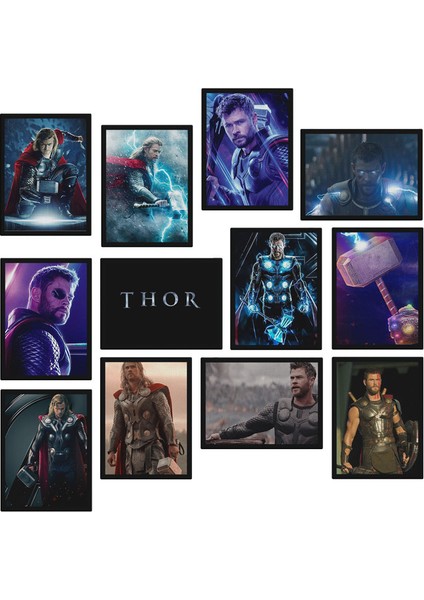 Thor 12 Parça Mdf Tablo