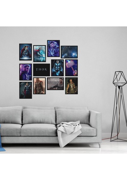 Thor 12 Parça Mdf Tablo