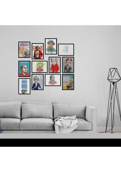 Şener Şen 12 Parça Mdf Tablo