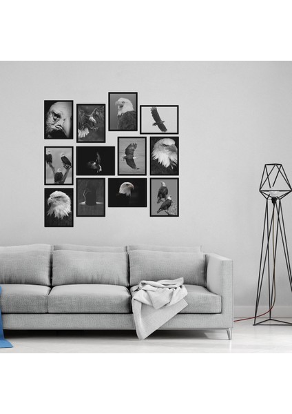 Şahin 12 Parça Mdf Tablo