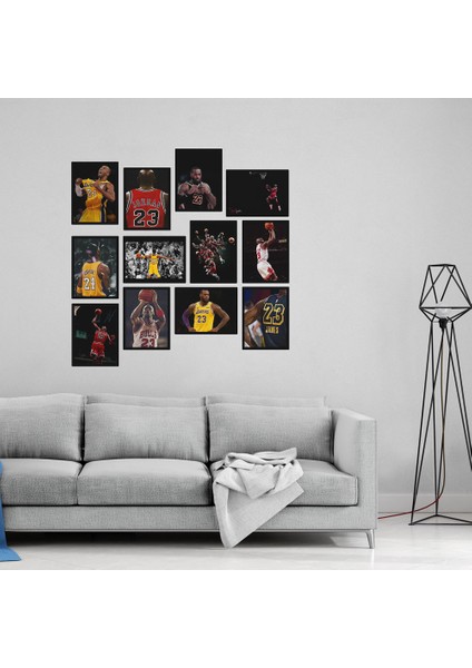 Jordan 12 Parça Mdf Tablo