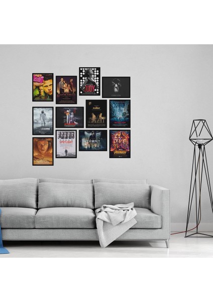 Film Kapakları 12 Parça Mdf Tablo fiyatları