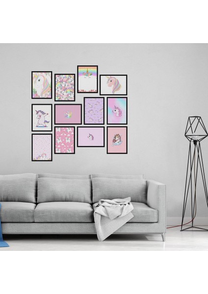 Unicorn 12 Parça Mdf Tablo