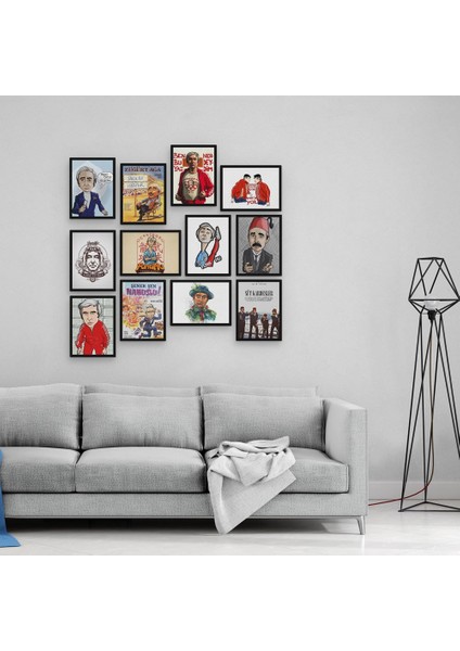 Şener Şen 12 Parça Mdf Tablo