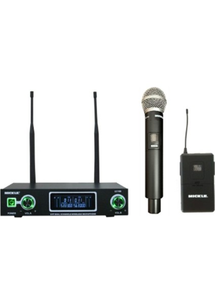 U-2100EY El+Yaka Profesyonel Telsiz Mikrofon