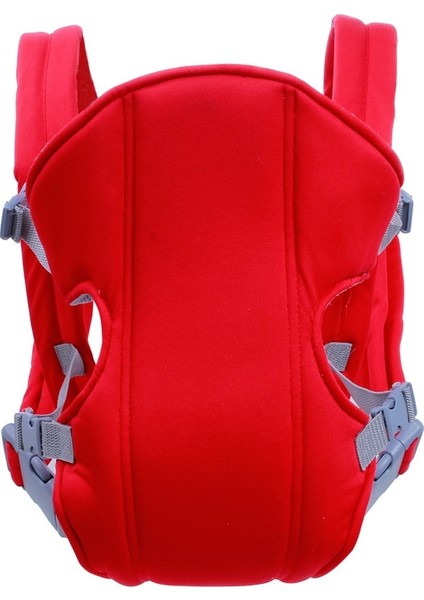 Yumuşak Yapılı Ergonomik Askılı Bebek Taşıyıcı Kanguru - Kırmızı (Yurt Dışından)