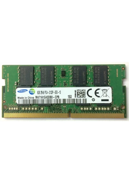 8GB (1x8) DDR4 So-Dımm 2133MHz Notebook Ram M471A1G43DB0-CPB