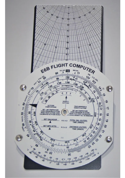 E6B Flight Computer Cetveli