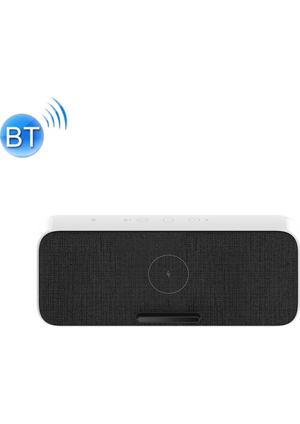 30W Kablosuz Şarj Bluetooth Hoparlör -Beyaz (Yurt Dışından)