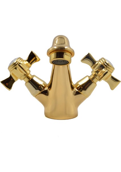 Selin Victoria Ankastre Tek Gövde Kartal Lavabo Bataryası Altın Çevirmeli fiyatları