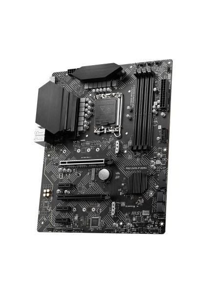 Msı Pro Z690-P Ddr4 Soket 1700 Ddr4 5200 (Oc) Pcı-E Gen 5 M.2 Usb3.2 2.5g Lan Atx Anakart