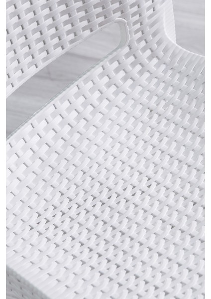 Rattan Kollu Bahçe Masa Takımı – Beyaz modelleri