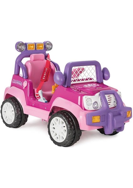 Queen Akülü Araba 12V Kumandalı Jeep Babydoor 05286