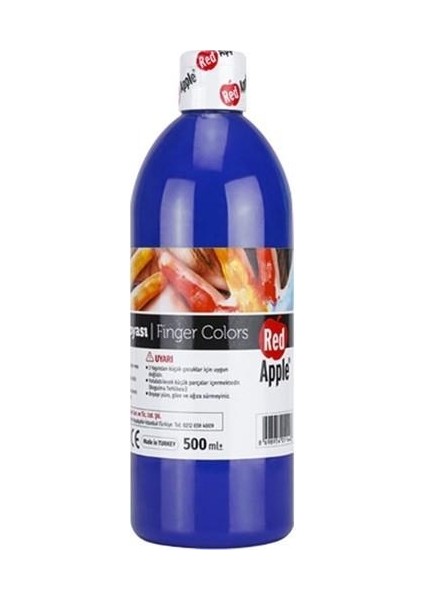 Neon Parmak Boyası 500 gr Mavi