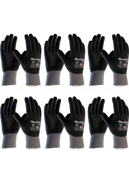 MAXIFLEXULTIMATE34-876 Fully Iş Eldiveni Medium No:8 6 Çift