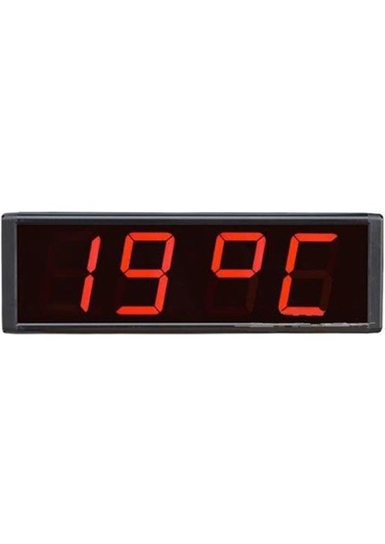 STN-104 Işıklı Termometre Saat (Sıcaklık+Nem+Saat)