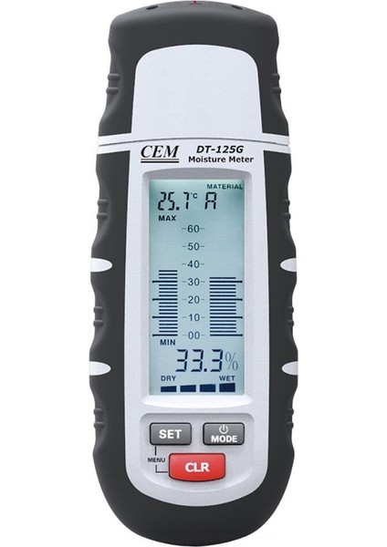 Dt 125G Çakmalı Ahşap ve Yapı Malzemesi Nem Ölçer Seti