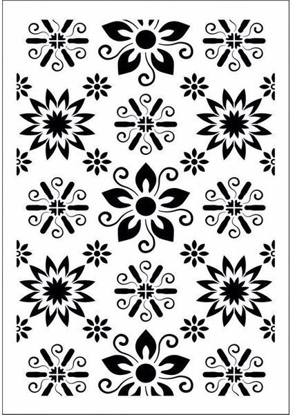 Fcs Stencil Model-9 21 x 30 cm