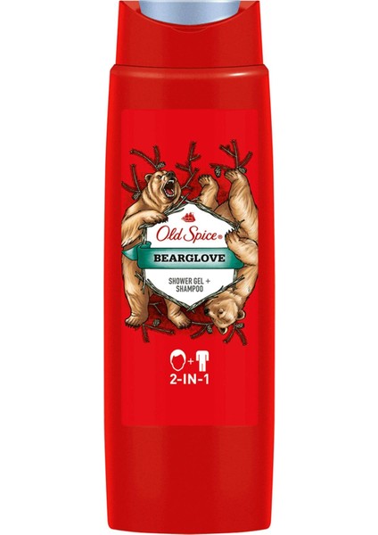 Bearglove Duş Jeli ve Şampuan 400 ml Duş Jeli