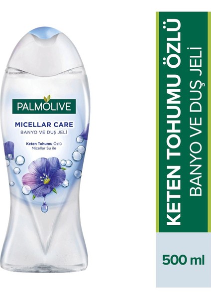 Micellar Care Keten Tohumu Özlü Duş Jeli 500 ml Duş Jeli