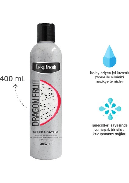 Arındırıcı Duş Jeli Ejder Meyvesi 400 ml Duş Jeli fiyatları