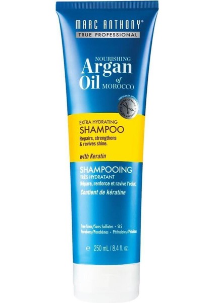 Ekstra Nemlendirici ve Besleyici Argan Şampuan 250 ml Şampuan