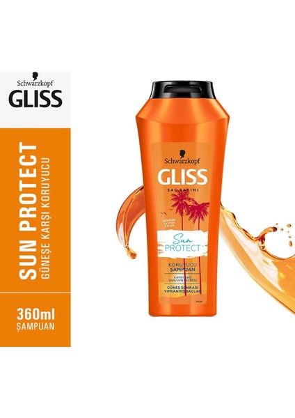 Sun Protect Şampuan 360 ml Şampuan