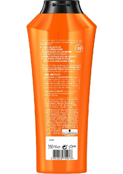 Sun Protect Şampuan 360 ml Şampuan