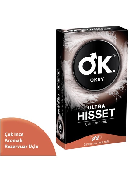 Ultra Hisset Prezervatif 10 Adet Prezervatif