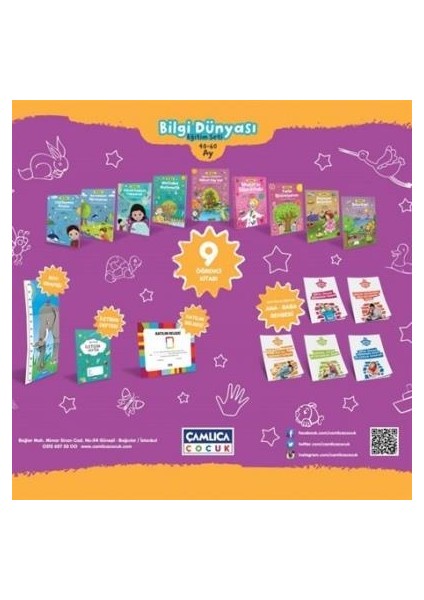 Bilgi Dünyası Eğitim Seti 5+Yaş fiyatları