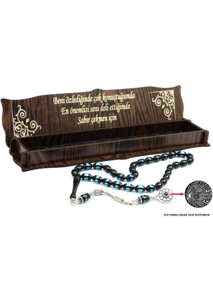 Özel Aksesuarlı Akrilik Tesbih