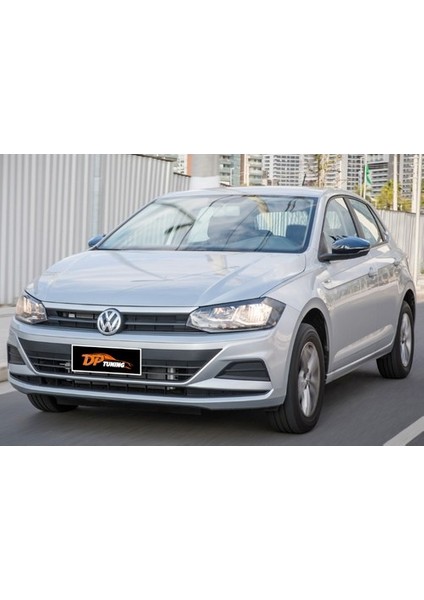 Teknoclub Volkswagen Vw Polo Mk6 Batman Yarasa Ayna Kapağı Parlak Siyah 2018 ve Sonrası