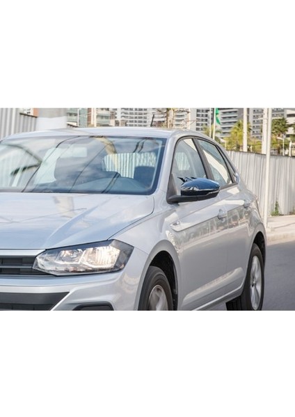 Teknoclub Volkswagen Vw Polo Mk6 Batman Yarasa Ayna Kapağı Parlak Siyah 2018 ve Sonrası