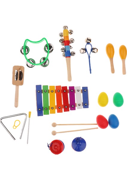 Okul Öncesi Toddler Çocuklar Müzik Aletleri Vurmalı Oyuncak Ritim Bant Seti (Yurt Dışından)