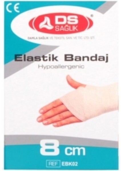 D S Elastik Bandaj 8 cm