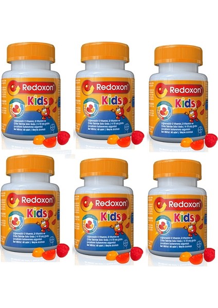 Kids 60 Çiğneme Tableti X6 Adet