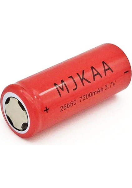 26650 Şarj Edilebilir Pil 7200MAH 3.7V