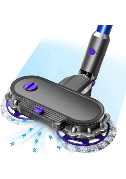 Elektrikli Süpürge Mop Kafa Mop Bezler Su Tankı V8 V10 V11 (Yurt Dışından)